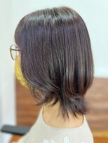 アークスヘアー&nbsp;ミディアムウルフ乾かすだけアッシュグレージュ透明感