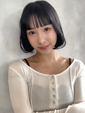 オリンテ バイ レシッド 表参道(orente by rcid) 表参道 イメチェンショート フレンチカジュアル ネイビーグレー