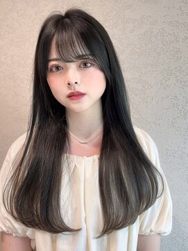 ロンド アンブル 四条烏丸(Lond ambre) 【Lond ambre】五島巨幹 波巻き/大人ガーリー/韓国風/前髪