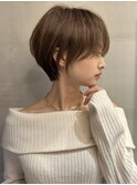 美しいシルエットの大人美人ショート/ショートヘア/30代40代
