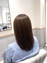 レンジヘアー(lange hair)&nbsp;(emi)グレイカラーでも明るく可愛く綺麗に【鈴鹿/ストレート】