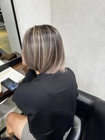 メリー オオサカ(Merly Osaka) どの角度からも可愛いバレイヤージュ!_contrast greige_