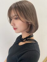 トルネード(TORNADO)&nbsp;韓国風ボブ タンバルモリ イヤリングカラー 内巻きボブ t231229