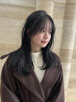 ヴィア(Via)&nbsp;レイヤーカット×ブルーブラック