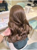 ブリーチなしダブルカラー/髪質改善/表参道/学割U24