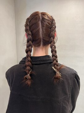 ペレ 梅田(PELE) 前髪/アンブレラカラー/こなれミディ/イメチェン/ウェーブパーマ