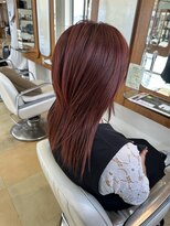 牛若丸ジャパン(Japan)&nbsp;オイルグラスカラーレッドピンク