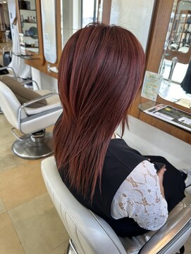 牛若丸ジャパン(Japan) オイルグラスカラーレッドピンク