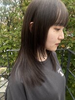 ツイギー 宮西店(TWiGGY)&nbsp;セミロングレイヤースタイル