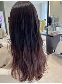 グラデーションカラー（ピンクラベンダー）