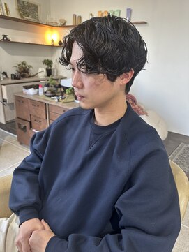 シラス(SiLasu) メンズシャドウセンターパート