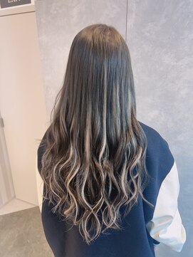 ガルボヘアー 名古屋栄店(garbo hair) #プルエクステ#エクステ#ハイライト#ギャル#アッシュブラウン