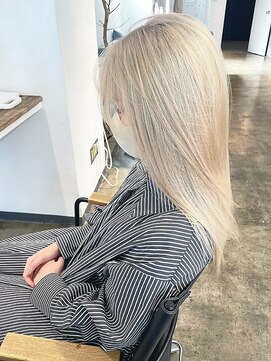 エトレ(etore) 透明感ブリーチカラーハイトーンホワイト