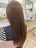 【内側から綺麗な髪へ】カット+内部補修3stepトリートメント7700