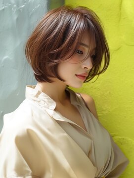 アルトリスト(Altruist Aging×HAIR&SPA) ☆イメチェンピンクベージュアンブレラカラー前髪クールショート