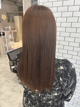 透明感ベージュカラー