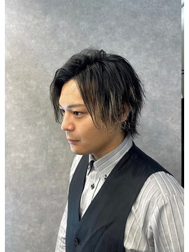 メンズサロン キング 枚方店(Men’s salon K!ng) 波巻きツイストスパイラルパーマ/フェザーパーマ/眉毛/メンズ