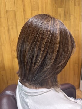 チアー ヘアリラクゼーション(cheer HAIRRELAXATION) ハイライトレイヤーボブ