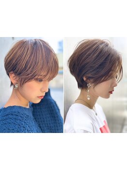 ショートカットは似合わせが命！骨格・顔学診断カウンセリングで必ず似合うショートをご提供します◎茶屋町