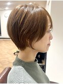 ショートカラー髪質改善