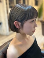 クッキー ヘアーアンドメイク(COOKIE Hair&Make)&nbsp;大人くびれショートボブ /耳掛け  20代/30代/40代