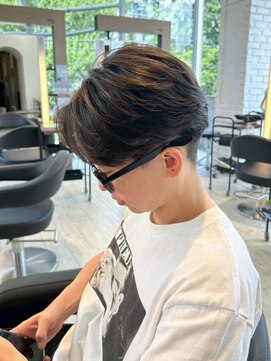 インク サカエ(inq sakae) メンズカット/ニュアンスパーマ/フェザーパーマ/毛流れパーマ