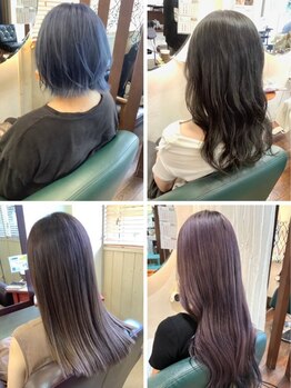 ヘアークリエイション クラフト(HAIRCREATION CRAFT)の写真/【弥刀駅から徒歩5分】ダメージレスにお洒落に楽しもう♪ハイクオリティなカラーデザインをお手頃価格で◎