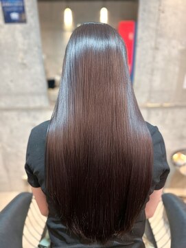 アイル(I'll) 【吹田南吹田】潤艶縮毛矯正×AVEDAカラー