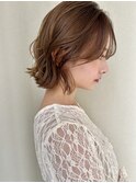 結べるボブレイヤーカット顔まわりカット後毛カットワンカール