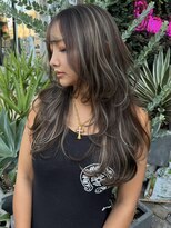 ディモアンド 表参道(Dimo&)&nbsp;ハイライト/黒髪カタログ/クラゲヘアー/オリーブグレー