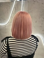 ヴィサージュバスク(VISAGE ba.s.k)&nbsp;やわらか発色のペールトーンボブスタイル