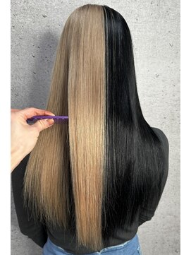 スライバイリアオオサカ(Sly By Ria OSAKA) 美髪ツートンカラー【大阪】【梅田】