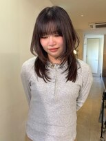 ニコフクオカヘアーメイク(NIKO Fukuoka Hair Make)&nbsp;【NIKO】ハッシュカット.暗髪カラー.福岡レイヤー