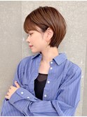 クールショート/韓国/顔周り/ショートボブ/立川/20代30代40代