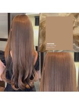 ヘアーアンドエステ サニープレイス(Hair&Esthe Sunny Place)&nbsp;髪質改善×透明感ミルクティー◎