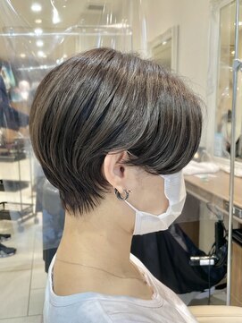 アッシュ 清瀬店(Ash) ハイライトグレージュハンサムショート Ash清瀬店