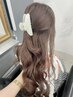 ≪予約殺到中≫ブリーチ無し透明感ダブルカラー&似合わせカット☆→¥19910