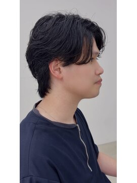 スヴニール(souvenir) メンズパーマ　フェザーパーマ　ニュアンスパーマ