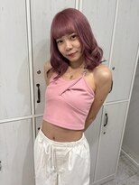 ノエ シンサイバシ(Noe Shinsaibashi)&nbsp;【keina】ピンクベージュ/ケアブリーチ/髪質改善ロング
