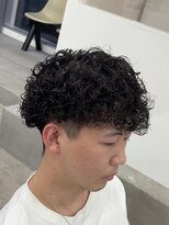 テンション(tension) メンズカットスパイラルパーマ眉毛カット札幌大通バスセンター