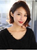 (gallaria)大人綺麗な外ハネボブ