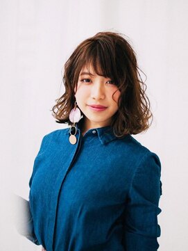 グランシャリオ 笹塚店(Grand Chariot) ミディアムカールボブ