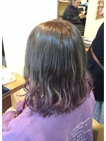 ヘアーアンドメイク サワ 天神店(Sawa)&nbsp;ブルーバイオレットグラデーション