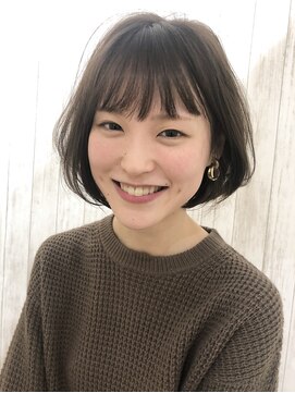フィールエー レキシントンプラザ店(feel.a) ふんわり♪お手入れ簡単♪丸みのあるストレートボブスタイル♪