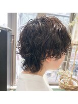 ジゼル(GiseL) おしゃれパーマ　ウルフヘア