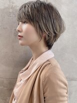 ショートボブネオウルフ/20代/30代/40代/ハイライト