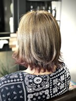 ステランサ ヘアークリエイション(Stelanza hair creation)&nbsp;毛先のアクセントにスモーキーピンク