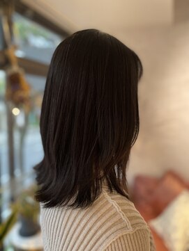 ジル アンク(Jill ankh) 《Jill ankh姫路駅前》やわらか縮毛矯正☆☆ 外ハネスタイル