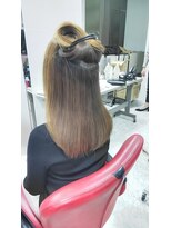 ナンバーエイト(number eight)&nbsp;なめらか指通りサラサラ髪質改善★ナチュラルハイトーン