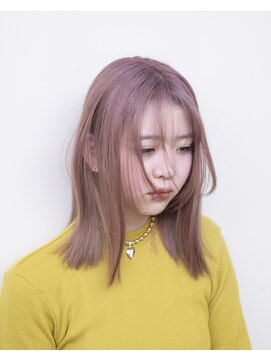 ルプラ ガーデン(le-pla garden) ピンクベージュ#ケアブリーチ#ダブルカラー#髪質改善#豊橋#豊川